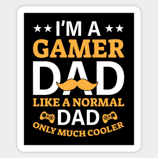 Gamer Dad - Like a Normal Dad, but Cooler! Sticker